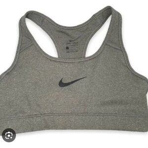 Nike Women's Heather Gray Sports Bra